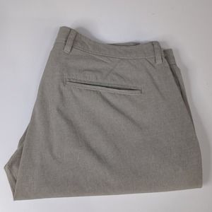 Linksoul Golf Pants Mens 38R Performance Stretch Chino Beige